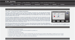 Desktop Screenshot of file-joiner.com