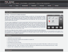 Tablet Screenshot of file-joiner.com